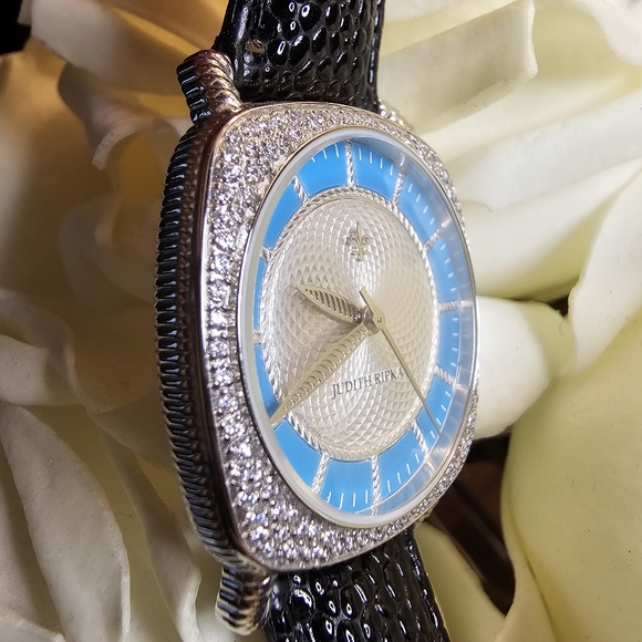 Elegant Judith Ripka Diamonique Watch